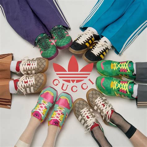 adidas x Gucci から2023年春夏コレクションが登場 .